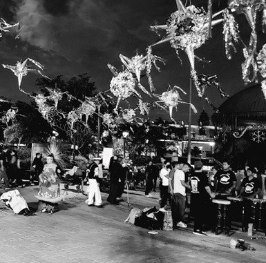 Estrepitoso paisaje en el cumpleaños de la Virgen, Zapopan