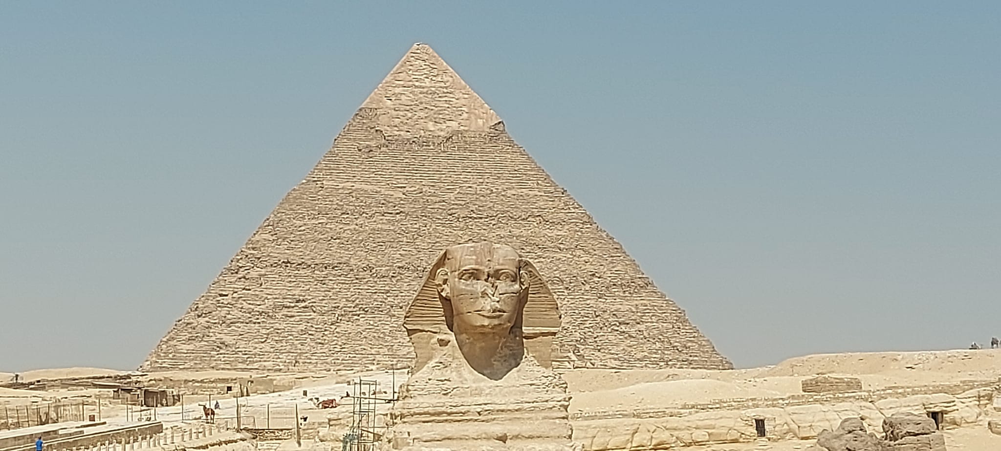 La energía solar de Giza, Egipto