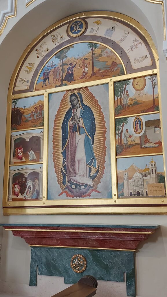 El milagro guadalupano de la conquista, Alcalá